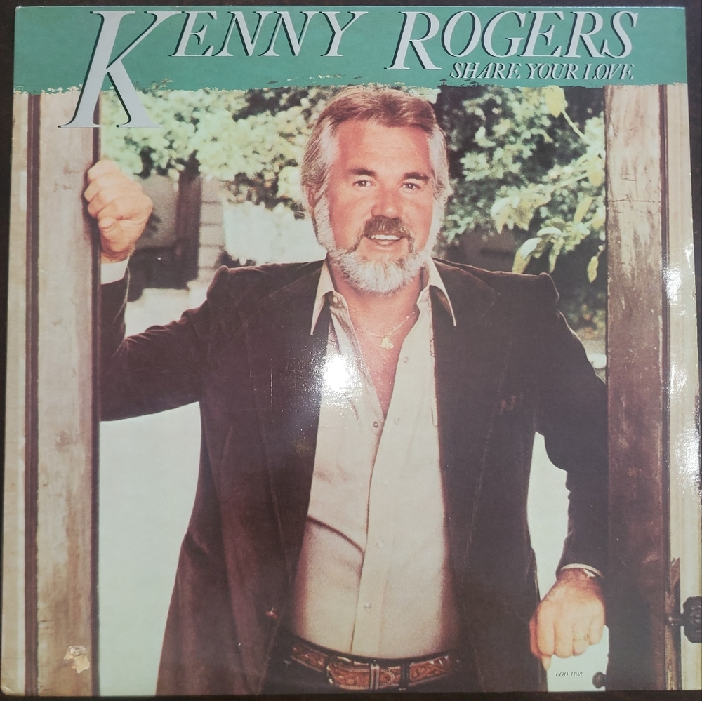 Kenny Rogers 'Share Your Love' Vinyl Record
